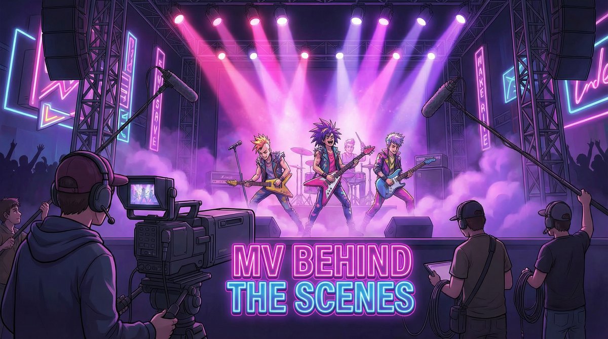 暗网资源 MV拍摄幕后花絮视频